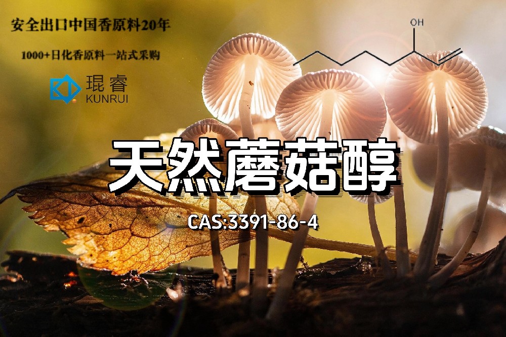 琨睿推荐天然蘑菇醇：为蘑菇型与壤香风味提供更真实的自然表达